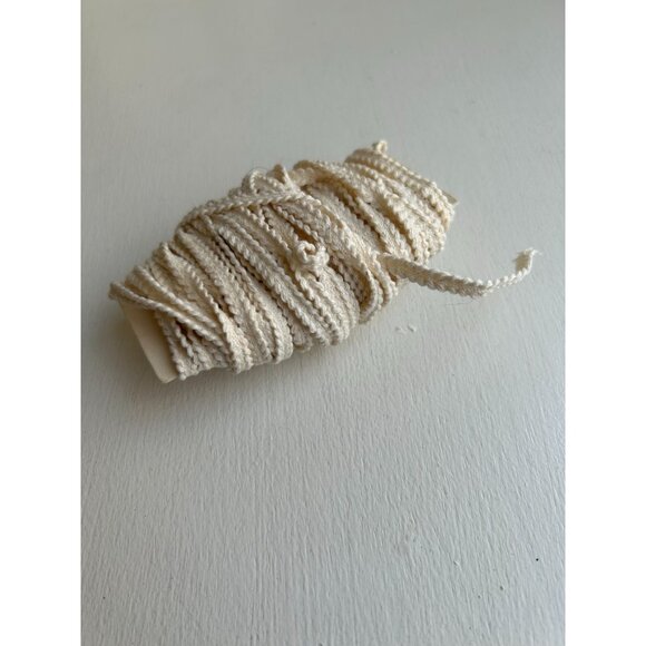 11+ Yards Vintage Ribbon Cotton Braid Trim Craft Lace Crochet Sewing - Picture 1 of 3